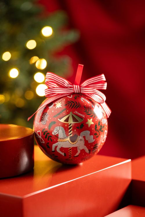 Bola de Natal Vermelha - 100G