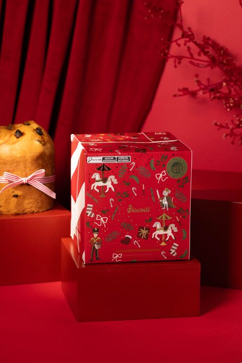 Kit Panettone Frutas 500g - 12un