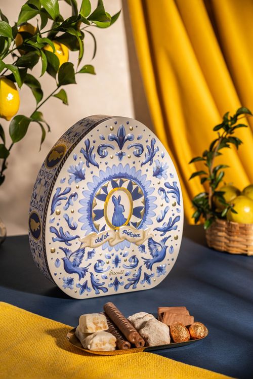 Lata Seleção de Páscoa Azul 420g