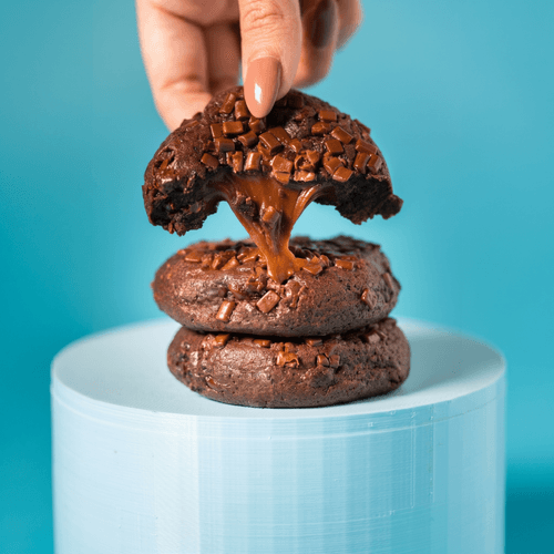 Cookie Recheado Brigadeiro