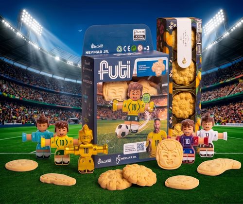 Futi Player + Caixa Laranjê 200G | Coleção Neymar Jr.