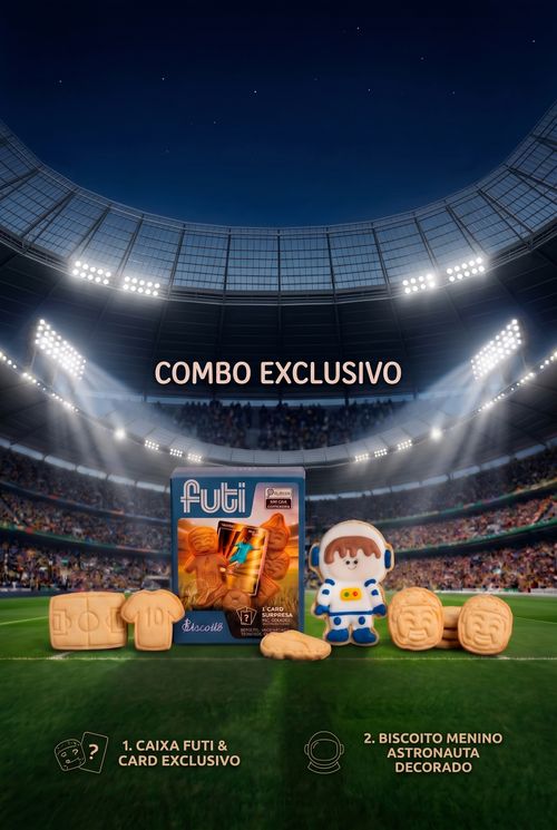 Futi Card + Decorado Astronauta Menino | Coleção Neymar Jr.